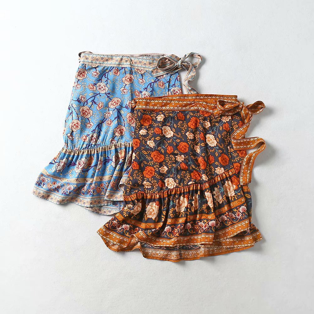 Women's New Positioning Wrap-up Lace-up Skirt