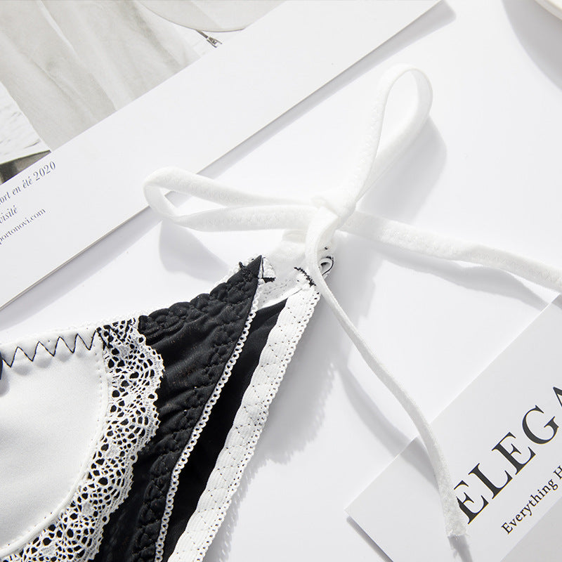 Lace-up Low Waist Lace-up Briefs