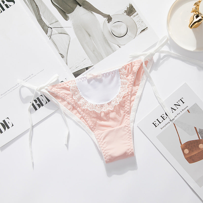 Lace-up Low Waist Lace-up Briefs