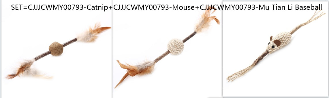 New product wood teng stick catnip