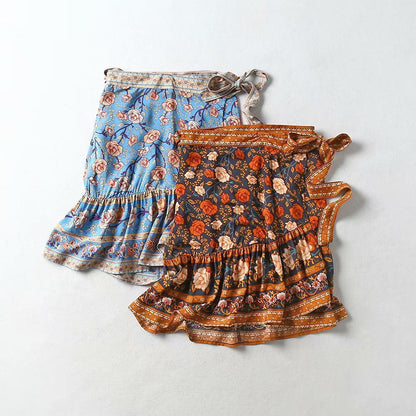 Women's New Positioning Wrap-up Lace-up Skirt