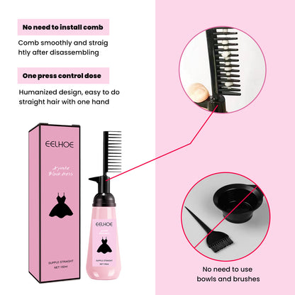 Moisturizing Straight Hair And Beautiful Hair Care Cream