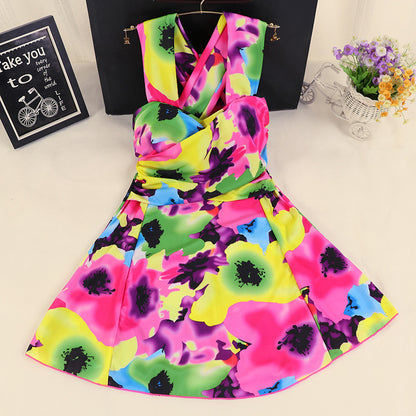 Fashion Spa Swimsuit Ladies Split Skirt