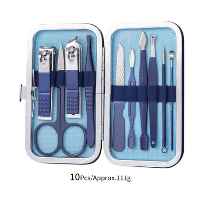 18-piece Manicure Beauty Set Stainless Steel Nail Clippers Beauty Tools