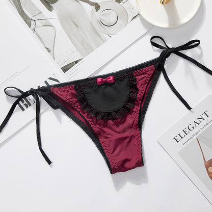Lace-up Low Waist Lace-up Briefs
