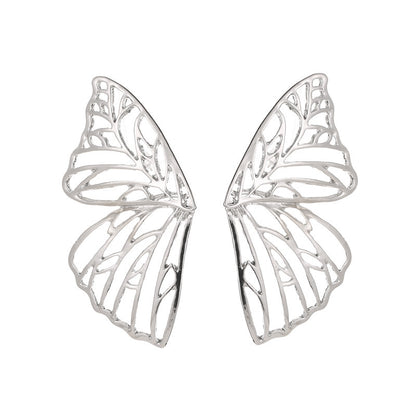 Eye-catching Hollow Butterfly Wings Stud Earrings