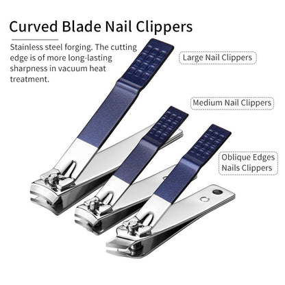 18-piece Manicure Beauty Set Stainless Steel Nail Clippers Beauty Tools
