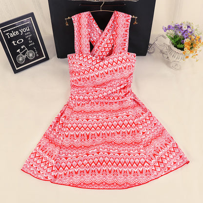 Fashion Spa Swimsuit Ladies Split Skirt