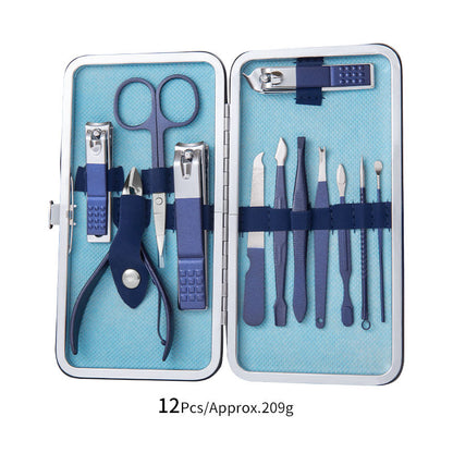 18-piece Manicure Beauty Set Stainless Steel Nail Clippers Beauty Tools