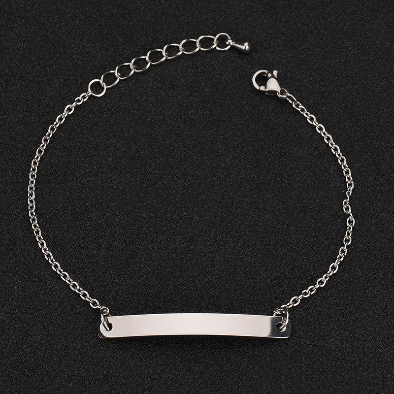 Let Go & Let God Steel Bracelet
