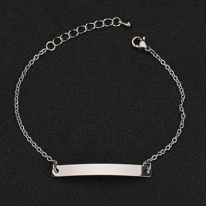Let Go & Let God Steel Bracelet
